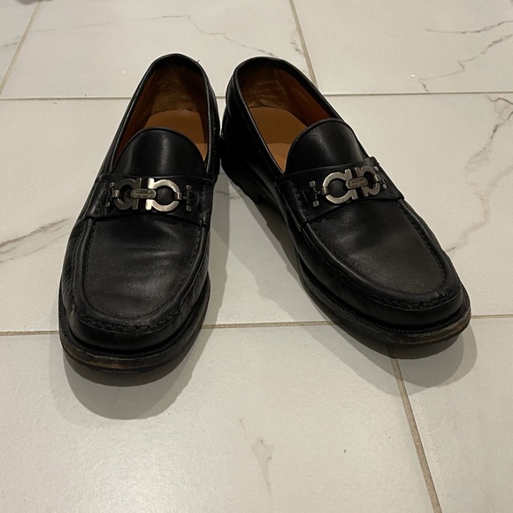 Salvatore Ferragamo Leather Loafers main image 6